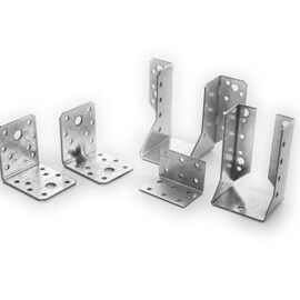 Winkel und Balkenschuhe